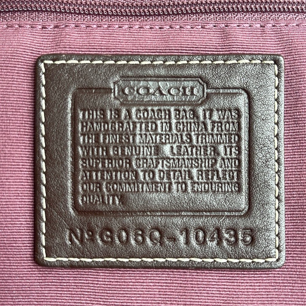 COACH Vintage Patchwork Shoulder Crossbody Bag - Picture 10 of 17